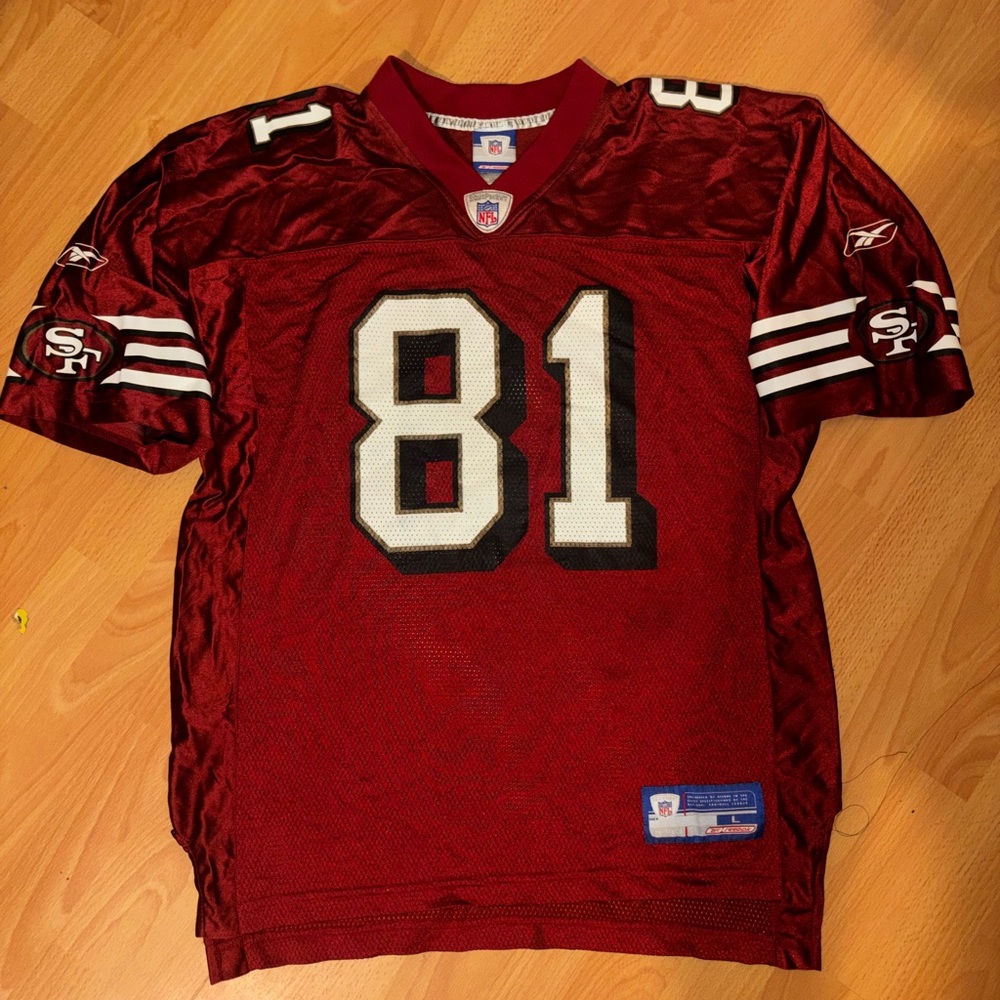 NFL Reebok San Francisco 49ers Terrell Owens Home Jersey Size L